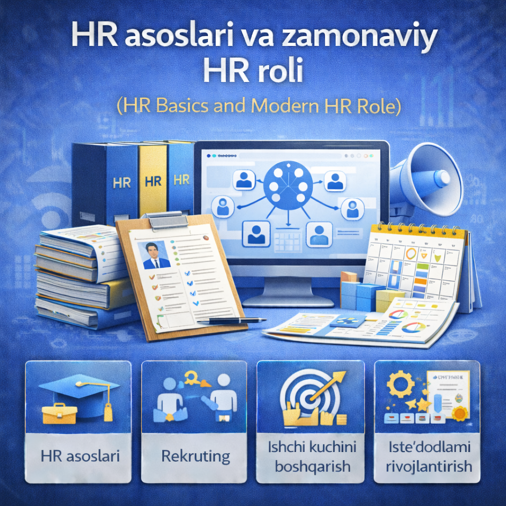 HR asoslari va zamonaviy HR roli