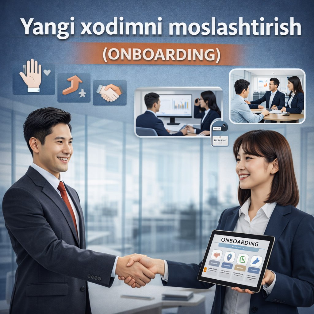 Yangi xodimni moslashtirish
