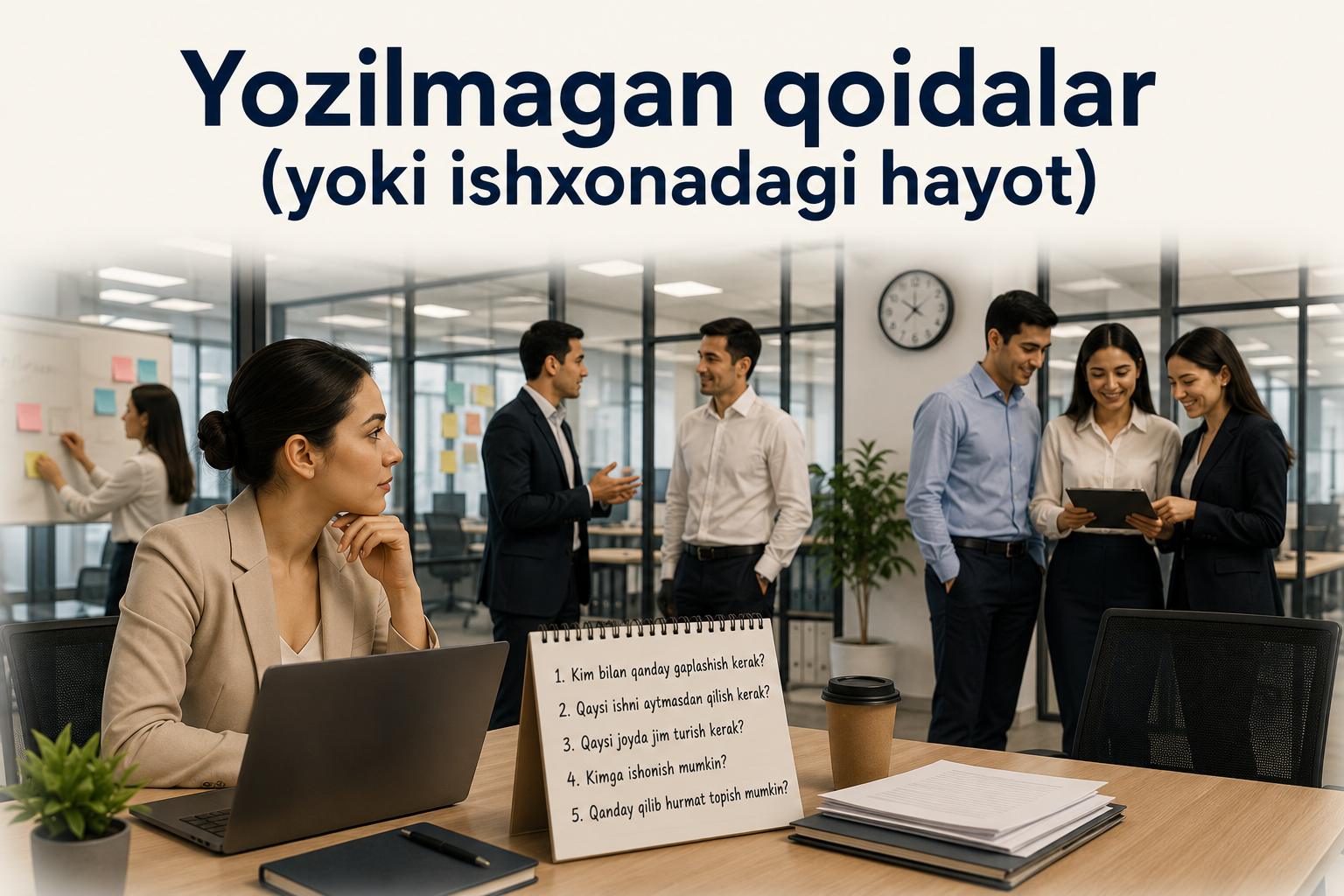 Yozilmagan qoidalar (yoki ishxonadagi hayot)